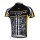 2012 LiveStrong Challenge Fietsshirt Korte mouw zwart geel 3833