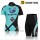 2011 Dames subaru green Fietskleding Fietsshirt Korte+Korte fietsbroeken 3641