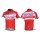 2012 Katusha Rusland Fietsshirt Korte mouw rood 3846