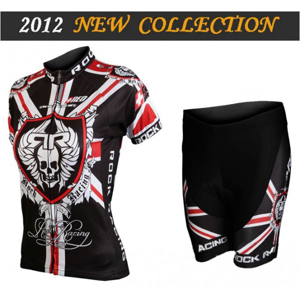 2012 Dames rock racing Fietskleding Fietsshirt Korte+Korte fietsbroeken 3639