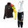 2015 Cinelli Fietskleding Fietsshirt lange mouw+Lange fietsbroeken Bib 2149