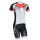 2014 Nalini Fietsshirt Korte Mouw+Korte Fietsbroeken rood wit 1466