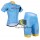 2015 Astana Fietskleding Set Fietsshirt Korte Mouwen+Fietsbroek Korte 2123