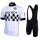 2015 PEUGEOT Santini Fietskleding Fietsshirt Korte+Korte Fietsbroeken Bib zwart 2487