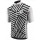 2015 MORVELO Fietsshirt Korte Mouw zwart wit 2440