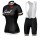 2015 Castelli CAFE Dames Fietskleding Fietsshirt Korte+Korte Fietsbroeken Bib wit 3548