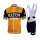 2015 MOLTENI Santini orange Fietskleding Fietsshirt Korte+Korte Fietsbroeken Bib 2479