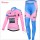 2015 Tinkoff saxo bank Dames Fietskleding Fietsshirt lange mouw+Lange fietsbroeken 3649