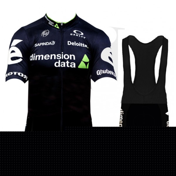 2016 Dimension Data Fietskleding Fietsshirt Korte+Korte fietsbroeken Bib 02 20160021