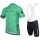 2016 Strava groen Fietskleding Fietsshirt Korte+Korte Fietsbroeken Bib 2016036679