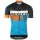 2016 Scott RC zwart geel blauw Fietsshirt Korte Mouw 2016036627