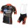 2016 VASTGOEDSERVICE-GOLDEN PALACE Fietskleding Fietsshirt Korte+Korte fietsbroeken Bib 2016036776