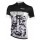 NALINI PRO Camouflage Fietsshirt Korte Mouw zwart wit 20160975