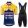 Jumbo Visma SLovenia Pro 2021 Team Fietskleding Fietsshirt Korte Mouw+Korte Fietsbroeken Bib 20210372