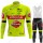 bingoal WALLONIE BRUXELLES 2022 Pro Team Fietskleding Fietsshirt Lange Mouw+Lange Fietsbroek Bib 202202194
