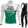Caja Rural 2022 Pro Team Fietskleding Fietsshirt Lange Mouw+Lange Fietsbroek Bib 2022122512
