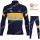 Winter Novo Nordisk 2022 Pro Team Fietskleding Fietsshirt Lange Mouw+Lange Fietsbroek Bib 202201147