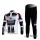 BMC Garneau Team Fietspakken Fietsshirt lange mouw+lange fietsbroeken wit zwart 4349