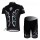 Bianchi Pro Team Fietsshirt Korte mouw Korte fietsbroeken met zeem Kits zwart 4044