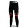 Castelli lange fietsbroeken met zeem rood wit 4738
