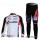 Cube Fintro Fietspakken Fietsshirt lange mouw+lange fietsbroeken wit zwart 119