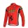 Ferrari Colnago Pro Team Fietsshirt lange mouw rood 4458