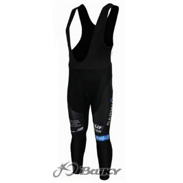 Garmin Cervelo Pro Team lange fietsbroeken Bib met zeem geel 168