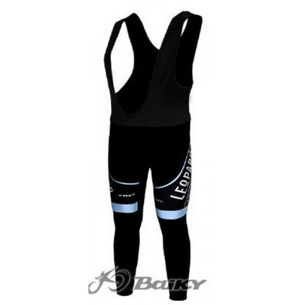 Leopard trek Pro Team lange fietsbroeken Bib met zeem wit zwart 4712