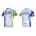 Liquigas Cannondale Pro Team Fietsshirt Korte mouw groen wit 299
