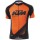 2016 KTM Factory Line 2 Fietsshirt Korte Mouw zwart orange 2016036562