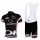 Orbea Pro Team Fietspakken Fietsshirt Korte+Korte koersbroeken Bib zwart blauw 470