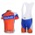 Rabobank Pro Team Fietspakken Fietsshirt Korte+Korte koersbroeken Bib roze blauw 506