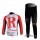 RadioShack Trek Fietspakken Fietsshirt lange mouw+lange fietsbroeken rood 4398