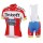 Tinkoff-Saxo Bank Champion danoise 2015 Fietskleding Set Fietsshirt Korte Mouwen+Fietsbroek Bib Korte 1970