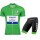 DECEUNINCK QUICK-STEP 2020 Tour De France groen Fietskleding Fietsshirt Korte Mouw+Korte Fietsbroeken 2010
