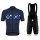 2020 DE MARCHI Siena Fietskleding Wielershirt Korte Mouw+Korte Fietsbroeken Bib Blauw R24UJ R24UJ