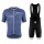 2020 DE MARCHI Taormina Fietskleding Wielershirt Korte Mouw+Korte Fietsbroeken Bib Blauw VQZH8 VQZH8