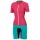 Dames KARPOS Pralongia Fietskleding Fietsshirt Korte Mouw+Bikeshorts Fuchsia 03XG3 03XG3