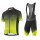 2020 LOFFLER Evo Fietskleding Wielershirt Korte Mouw+Korte Fietsbroeken Bib Groen Zwart 47NAJ 47NAJ