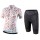 Dames NALINI Red Shoes Wielerkleding Wielershirt Korte Mouw+Korte Fietsbroeken Wit Rood A3VH7 A3VH7
