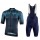 NALINI Helsinki 1952 Wielerkleding Wielershirt Korte Mouw+Korte Fietsbroeken Blauw H6Q7S H6Q7S