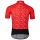 2020 POC Essential Road Logo Fietsshirt Korte Mouw Zwart Rood 1MIHE 1MIHE