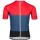 2020 POC Essential Road Light Fietsshirt Korte Mouw Blauw Rood U1M2T U1M2T