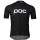 2020 POC Essential Road Logo Fietsshirt Korte Mouw Zwart YD3C7 YD3C7