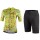 2020 Dames BIANCHI MILANO Silis Fietsshirt Korte Mouw+Korte Fietsbroeken geel 2020249