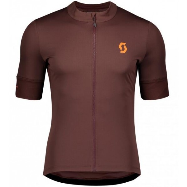 SCOTT ENDURANCE 10 Fietsshirt Korte Mouw bruin 2020 2020305
