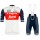 TREK-SEGAFREDO 2020 Set Fietsshirt lange mouw RV+Fietsbroeken SANTINI Fietsen Profteams 2020049