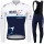 2021 Israel Start Up Nation Pro Team Fietskleding Fietsshirt Lange Mouw+Lange Fietsbroek Bib 833