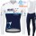 2021 Winter Fleece Israel Start Up Nation Pro Team Fietskleding Fietsshirt Lange Mouw+Lange Fietsbroek Bib 839