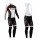 Giant 2014 Fietskleding Fietsshirt Lange Mouwen+lange fietsbroeken Bib Zwart Wit 1063